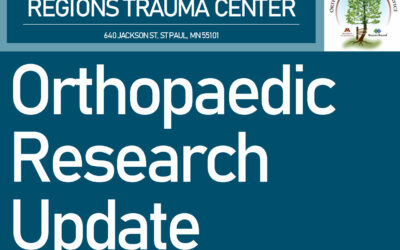 2019 Orthopaedic Research Update Feb – Nov 2019